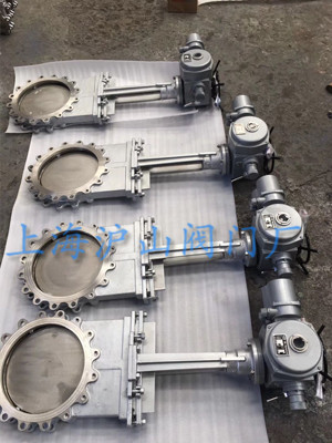 PZ973H-10P電動(dòng)刀型閘閥實(shí)拍