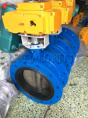 D941X-10電動法蘭軟密封蝶閥實拍